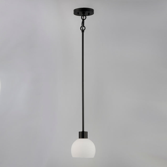 Myhouse Lighting Maxim - 91270SWBK - One Light Mini Pendant - Coraline - Black