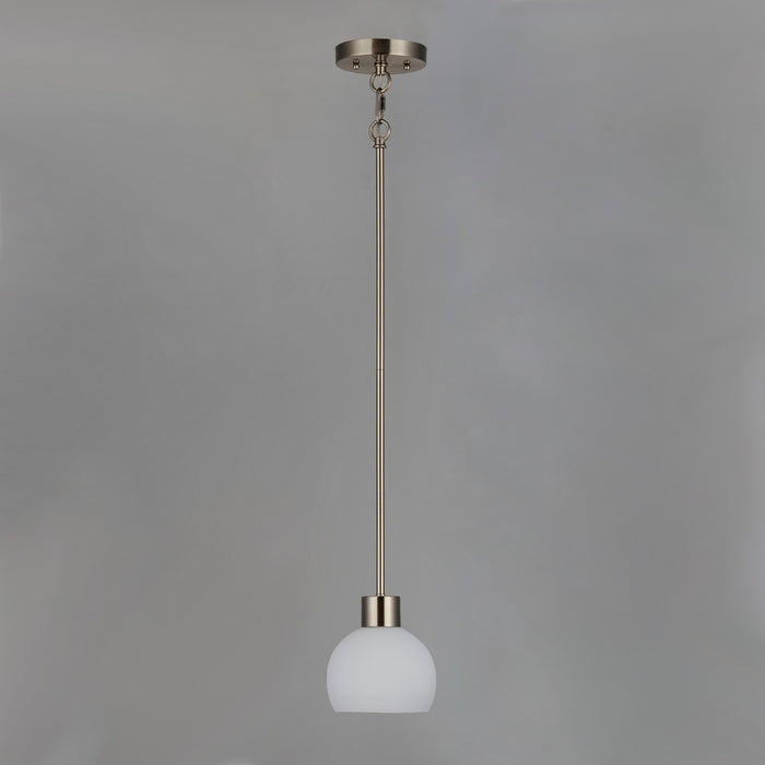 Myhouse Lighting Maxim - 91270SWSN - One Light Mini Pendant - Coraline - Satin Nickel