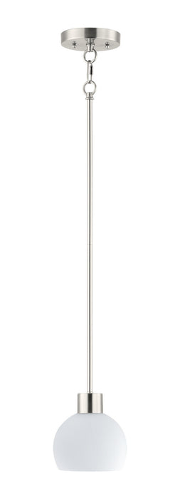 Myhouse Lighting Maxim - 91270SWSN - One Light Mini Pendant - Coraline - Satin Nickel