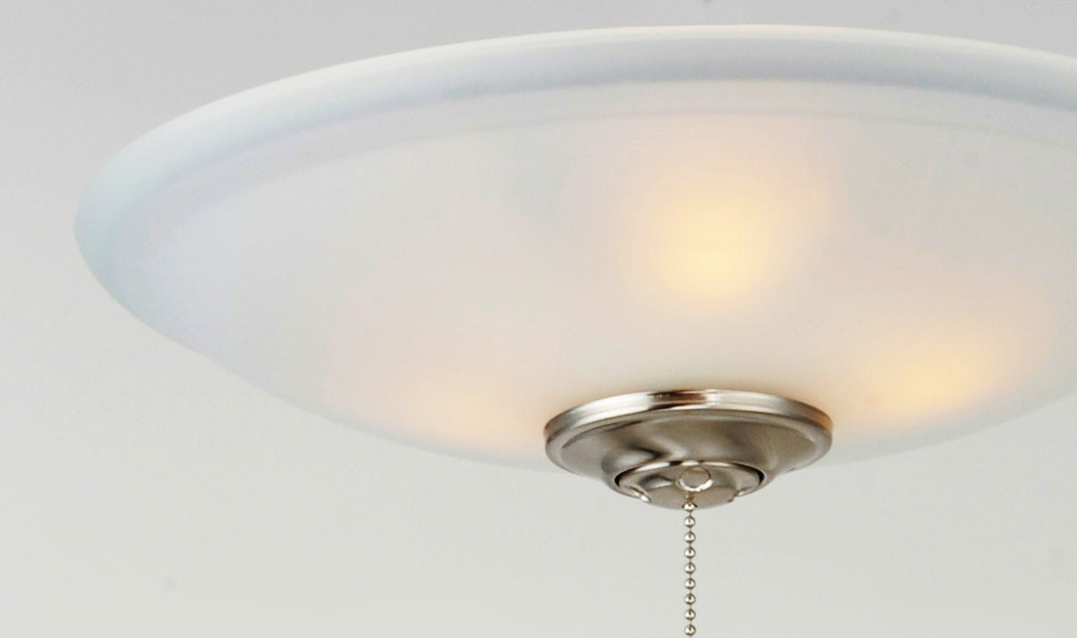 Myhouse Lighting Maxim - FKT213FTSN - Three Light Ceiling Fan Light Kit - Fan Light Kits - Satin Nickel