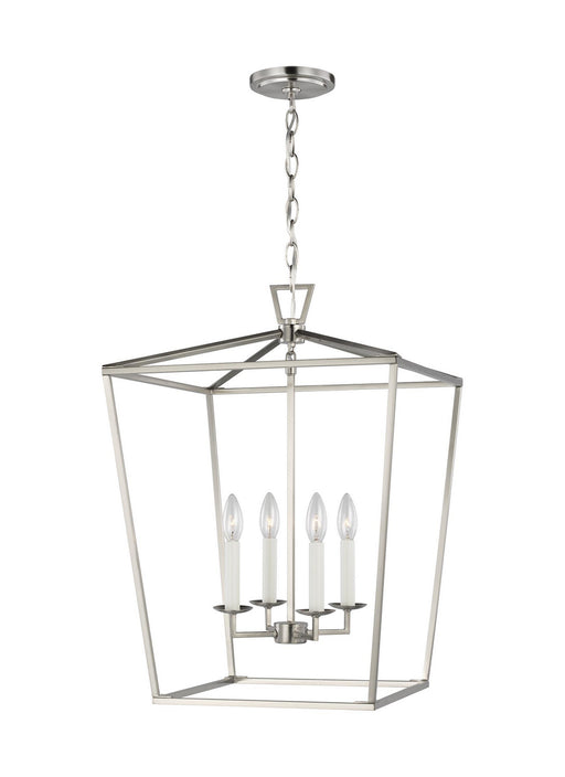 Myhouse Lighting Visual Comfort Studio - 5392604-962 - Four Light Lantern - Dianna - Brushed Nickel