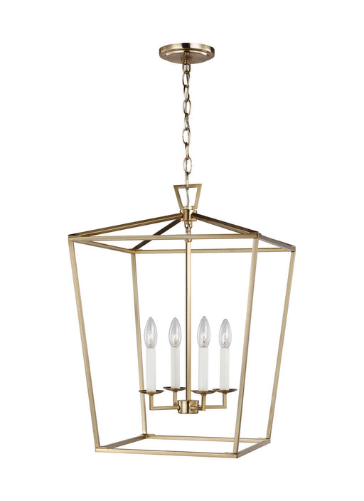 Myhouse Lighting Visual Comfort Studio - 5392604EN-848 - Four Light Lantern - Dianna - Satin Brass