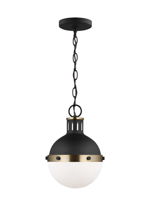 Myhouse Lighting Visual Comfort Studio - 6177101-112 - One Light Mini Pendant - Hanks - Midnight Black