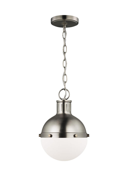 Myhouse Lighting Visual Comfort Studio - 6177101-965 - One Light Mini Pendant - Hanks - Antique Brushed Nickel