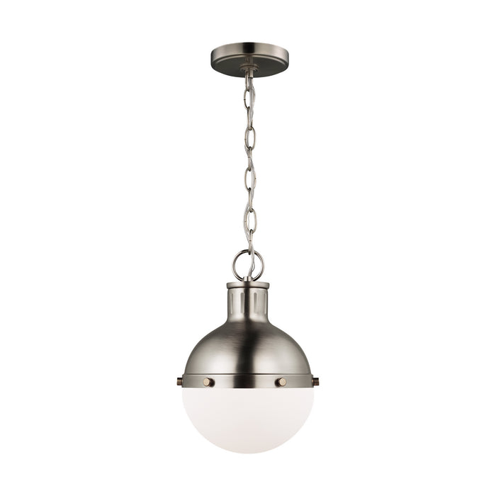 Myhouse Lighting Visual Comfort Studio - 6177101EN3-965 - One Light Mini Pendant - Hanks - Antique Brushed Nickel