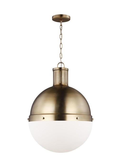 Myhouse Lighting Visual Comfort Studio - 6677101-848 - One Light Pendant - Hanks - Satin Brass