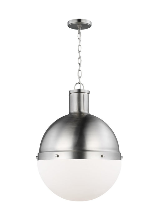 Myhouse Lighting Visual Comfort Studio - 6677101-962 - One Light Pendant - Hanks - Brushed Nickel