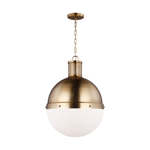 Myhouse Lighting Visual Comfort Studio - 6677101EN3-848 - One Light Pendant - Hanks - Satin Brass