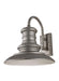 Myhouse Lighting Generation Lighting - OL9004TRD/T - One Light Outdoor Wall Lantern - Redding Station - Tarnished Silver