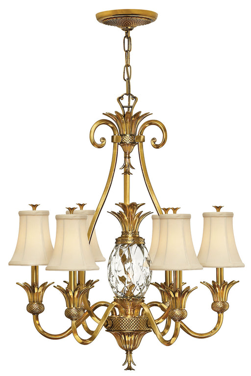 Myhouse Lighting Hinkley - 4886BB - LED Foyer Pendant - Plantation - Burnished Brass