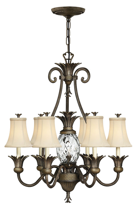 Myhouse Lighting Hinkley - 4886PZ - LED Foyer Pendant - Plantation - Pearl Bronze