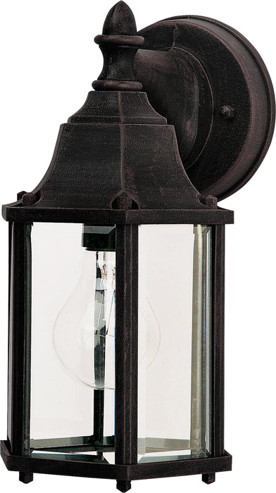 Myhouse Lighting Maxim - 1026RP - One Light Outdoor Wall Lantern - Builder Cast - Rust Patina