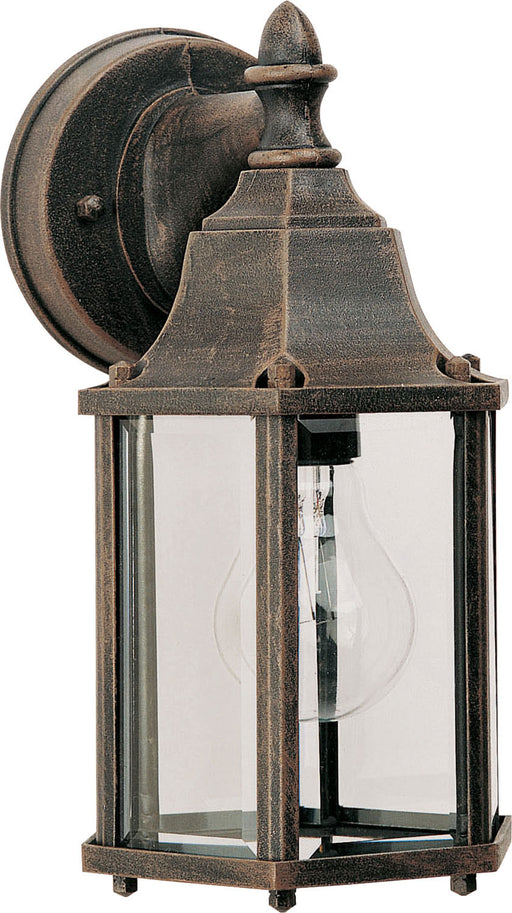 Myhouse Lighting Maxim - 1026RP - One Light Outdoor Wall Lantern - Builder Cast - Rust Patina