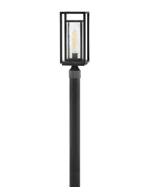 Myhouse Lighting Hinkley - 1001BK-LV - LED Post Top or Pier Mount Lantern - Republic - Black