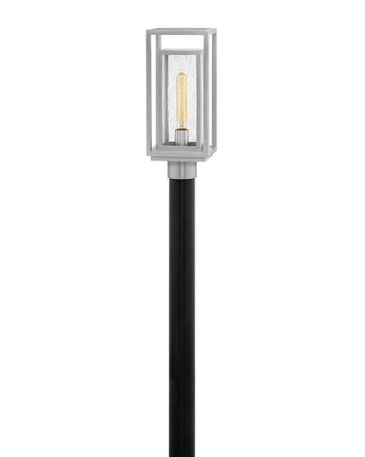 Myhouse Lighting Hinkley - 1001SI-LV - LED Post Top or Pier Mount Lantern - Republic - Satin Nickel