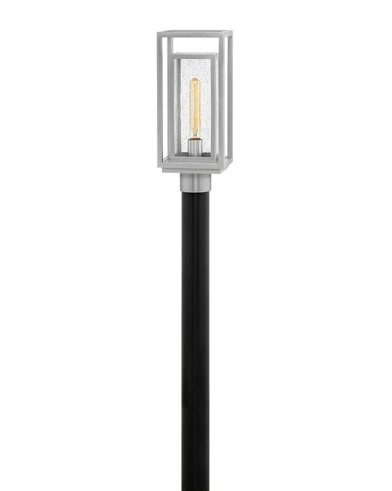 Myhouse Lighting Hinkley - 1001SI-LV - LED Post Top or Pier Mount Lantern - Republic - Satin Nickel