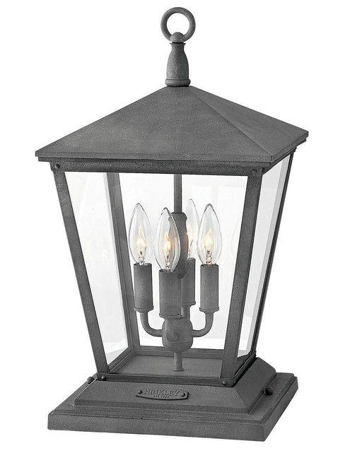 Myhouse Lighting Hinkley - 1437DZ-LV - LED Pier Mount - Trellis - Aged Zinc