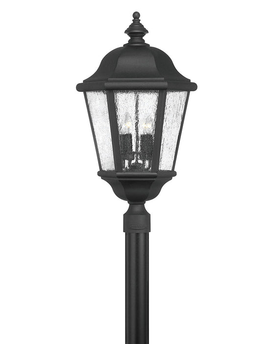 Myhouse Lighting Hinkley - 1677BK-LV - LED Post Top or Pier Mount Lantern - Edgewater - Black