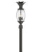 Myhouse Lighting Hinkley - 2121MB-LV - LED Post Top or Pier Mount Lantern - Plantation - Museum Black