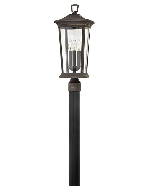 Myhouse Lighting Hinkley - 2361OZ-LV - LED Post Top or Pier Mount Lantern - Bromley - Oil Rubbed Bronze