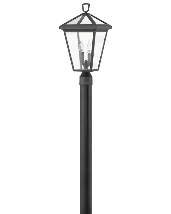 Myhouse Lighting Hinkley - 2561MB-LV - LED Post Top or Pier Mount Lantern - Alford Place - Museum Black