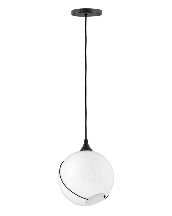 Myhouse Lighting Hinkley - 30303BLK-WH - LED Pendant - Skye - Black