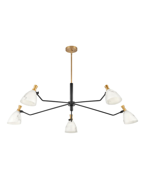 Myhouse Lighting Hinkley - 33795HB - LED Chandelier - Sinclair - Heritage Brass