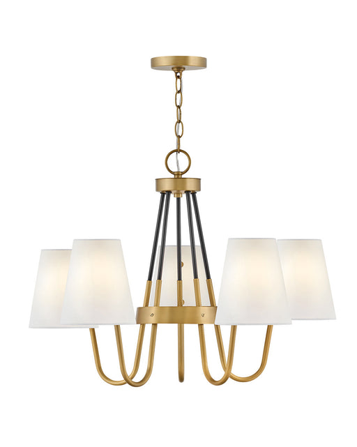 Myhouse Lighting Hinkley - 37385HB - LED Chandelier - Aston - Heritage Brass