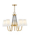 Myhouse Lighting Hinkley - 37385HB - LED Chandelier - Aston - Heritage Brass