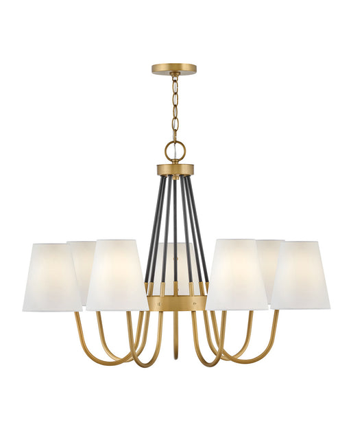 Myhouse Lighting Hinkley - 37386HB - LED Chandelier - Aston - Heritage Brass