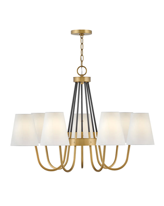 Myhouse Lighting Hinkley - 37386HB - LED Chandelier - Aston - Heritage Brass