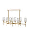 Myhouse Lighting Hinkley - 38256HB - LED Linear Chandelier - Ana - Heritage Brass