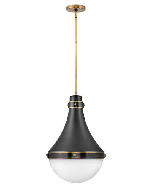 Myhouse Lighting Hinkley - 39054BK - LED Pendant - Oliver - Black