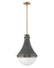 Myhouse Lighting Hinkley - 39054DMG - LED Pendant - Oliver - Dark Matte Grey