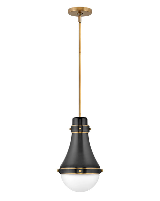 Myhouse Lighting Hinkley - 39057BK - LED Pendant - Oliver - Black