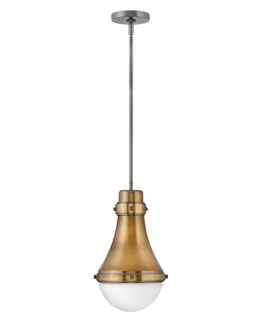 Myhouse Lighting Hinkley - 39057HB - LED Pendant - Oliver - Heritage Brass