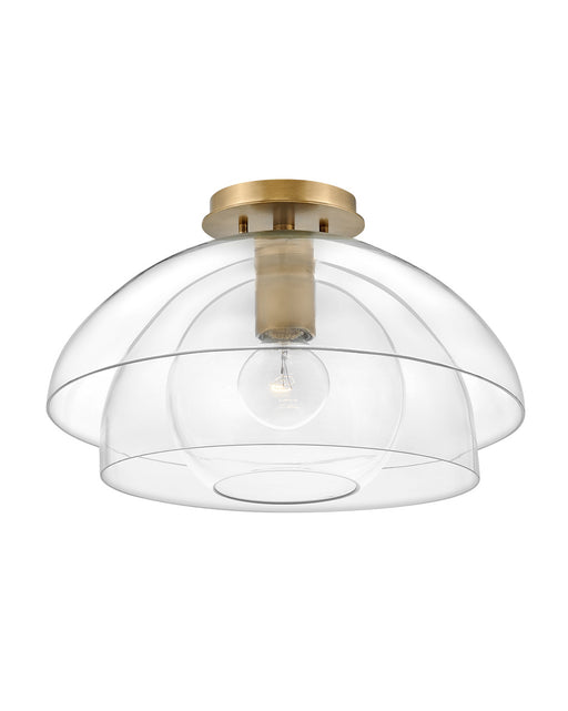 Myhouse Lighting Hinkley - 39061HBR - LED Semi-Flush Mount - Lotus - Heritage Brass