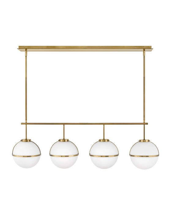 Myhouse Lighting Hinkley - 39675HB - LED Linear Chandelier - Hollis - Heritage Brass