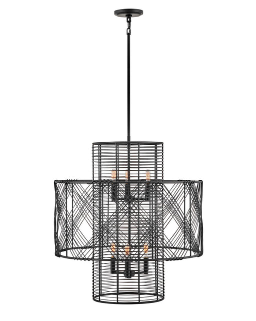 Myhouse Lighting Hinkley - 41065BLK - LED Chandelier - Nikko - Black