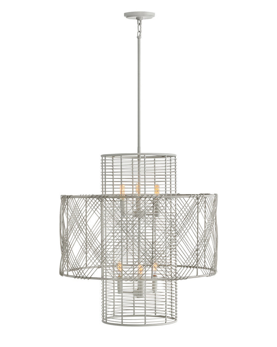 Myhouse Lighting Hinkley - 41065LAW - LED Chandelier - Nikko - Light Ashwood