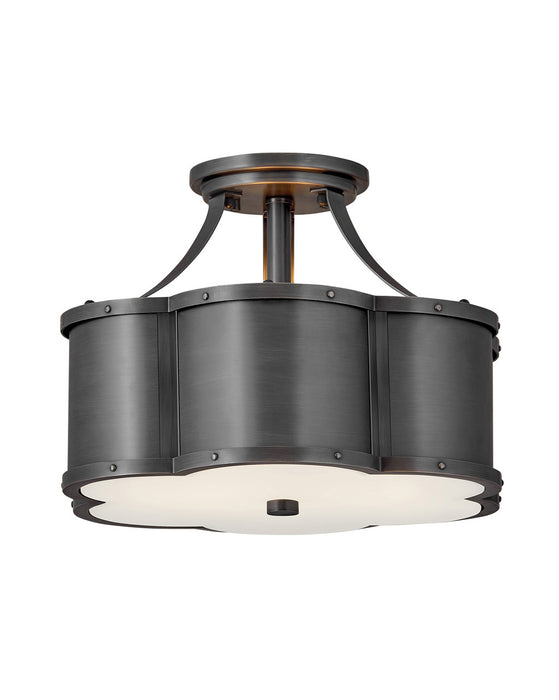 Myhouse Lighting Hinkley - 4443BLB - LED Foyer Pendant - Chance - Blackened Brass