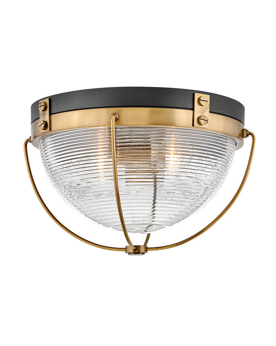 Myhouse Lighting Hinkley - 4841HB - LED Flush Mount - Crew - Heritage Brass