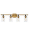 Myhouse Lighting Hinkley - 52884HB - LED Vanity - Halstead - Heritage Brass