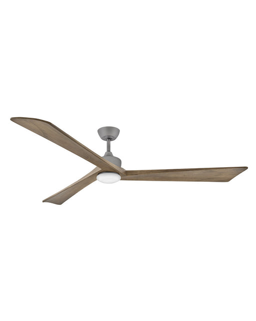 Myhouse Lighting Hinkley - 903680FGT-LDD - 80"Ceiling Fan - Sculpt - Graphite