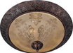 Myhouse Lighting Maxim - 11240SAOI - Two Light Flush Mount - Symphony - Oil Rubbed Bronze