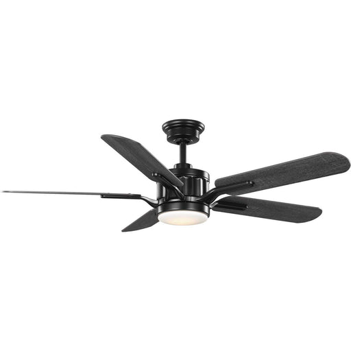 Myhouse Lighting Progress Lighting - P250007-031-30 - 54"Ceiling Fan - Claret - Matte Black