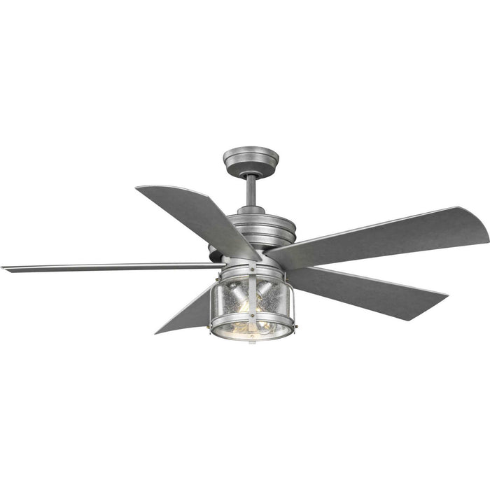 Myhouse Lighting Progress Lighting - P250011-141-WB - 56"Ceiling Fan - Midvale - Galvanized