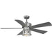 Myhouse Lighting Progress Lighting - P250011-141-WB - 56"Ceiling Fan - Midvale - Galvanized