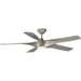 Myhouse Lighting Progress Lighting - P250059-152-30 - 60" Ceiling Fan - Vernal - Painted Nickel