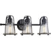 Myhouse Lighting Progress Lighting - P300297-031 - Three Light Bath Bracket - Conway - Matte Black